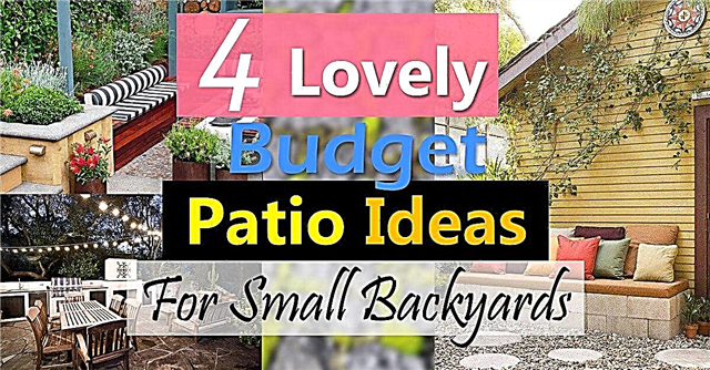 4 lijepe ideje za povoljan vrt s malim dvorištima