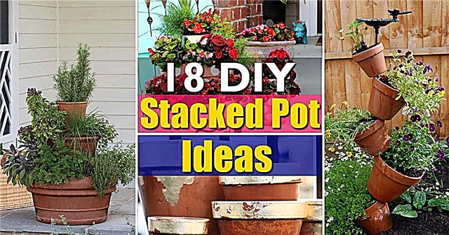 18 DIY Stacked Pot idejas