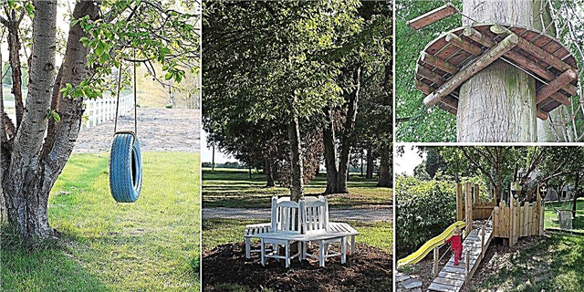 8 proyectos de árboles de bricolaje para el patio trasero