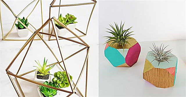 14 DIY geometrijskih sadilica koje su u trendu i moderne