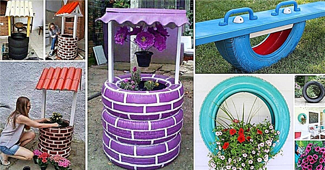 11 seje DIY-anvendelser til gamle dæk i haven