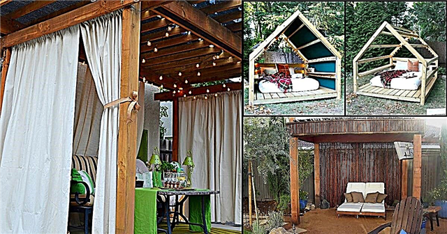 6 idées de bricolage Cabana Lounge pour le jardin, la terrasse et la cour