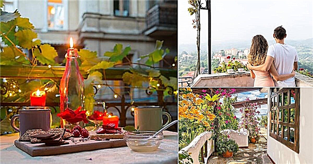 13 Otroliga romantiska balkongidéer