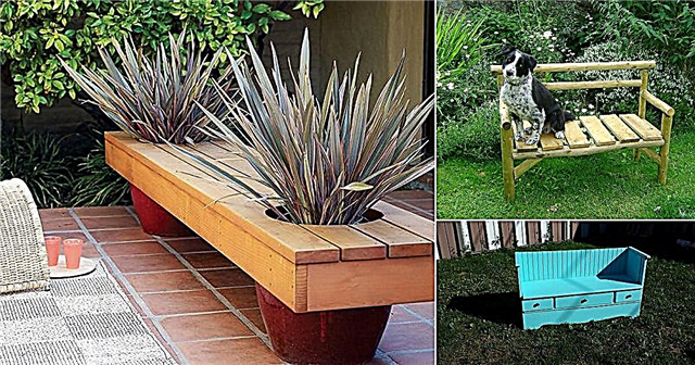 27 쉬운 DIY 정원 벤치 아이디어 및 계획