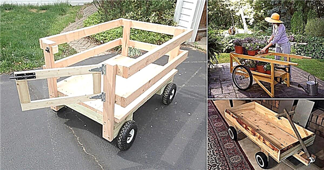 10 neuveriteľných nápadov na záhradný vozík s vlastnými potrebami