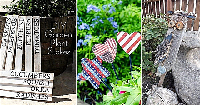 24 atdzist DIY dārza likmju idejas